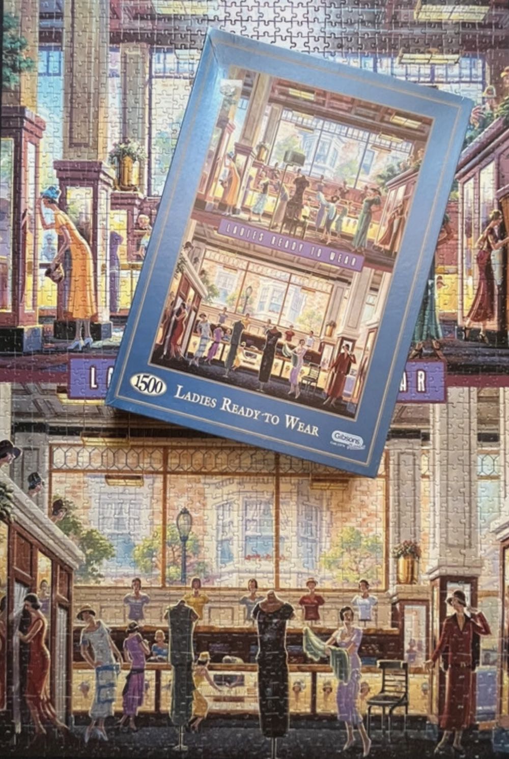 Ladies Ready To Wear - Gibsons puzzle collectible [Barcode 5012269009705] - Main Image 4