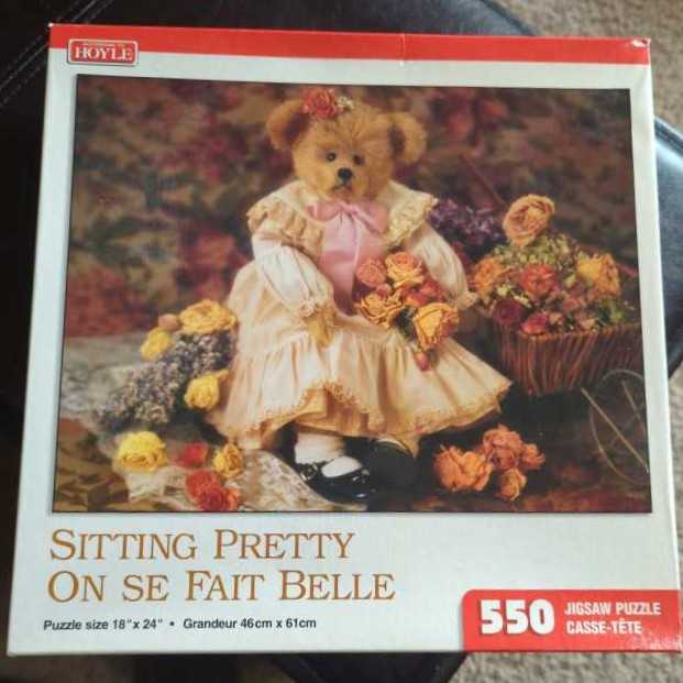 Sitting Pretty On Se Fair Belle - According To Hoyle puzzle collectible - Main Image 1