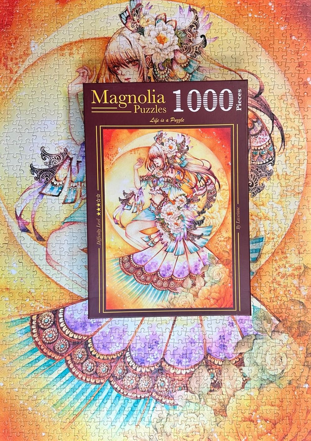 The Moon🟦 - Magnolia puzzle collectible [Barcode 8699375067453] - Main Image 4