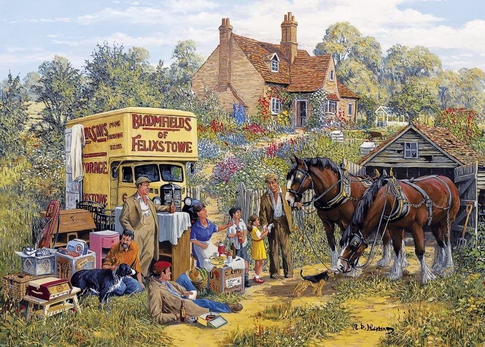 Meeting The Neighbours - Gibsons puzzle collectible - Main Image 2