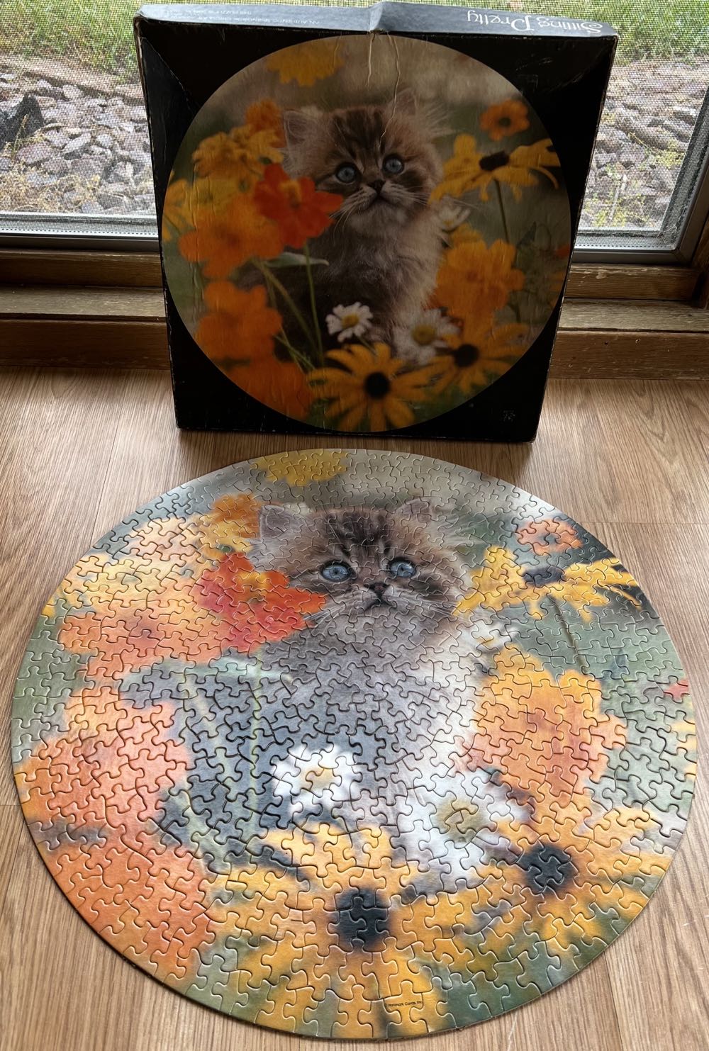 Sitting Pretty - 610, 4/30/24 - SOLD - Springbok puzzle collectible - Main Image 3