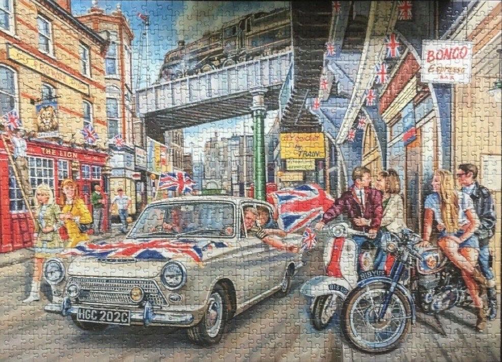 Spirit of the Sixties - Falcon de luxe puzzle collectible [Barcode 8710126111253] - Main Image 3