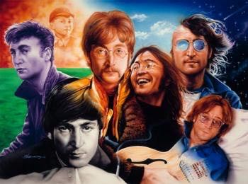 The Seven Faces Of John Lennon - Gibsons puzzle collectible [Barcode 5012269004724] - Main Image 2