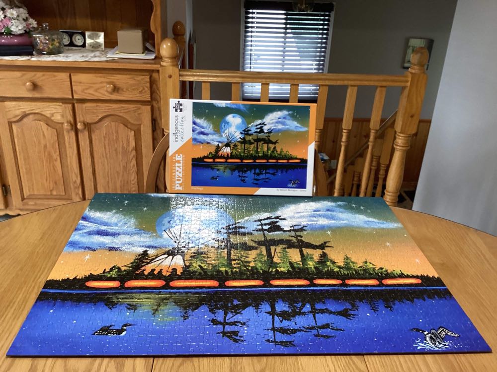 Canadian Art Prints Teachings - Indigenous Art puzzle collectible [Barcode 772665430187] - Main Image 3