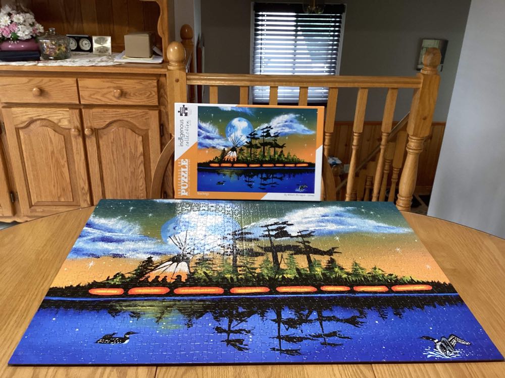 Canadian Art Prints Teachings - Indigenous Art puzzle collectible [Barcode 772665430187] - Main Image 4