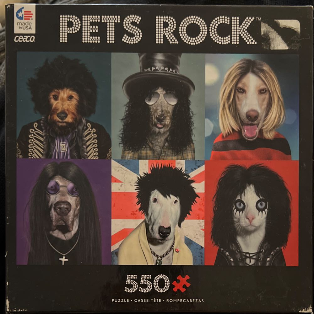Pets Rock -  Ceaco puzzle collectible [Barcode 021081231183] - Main Image 2
