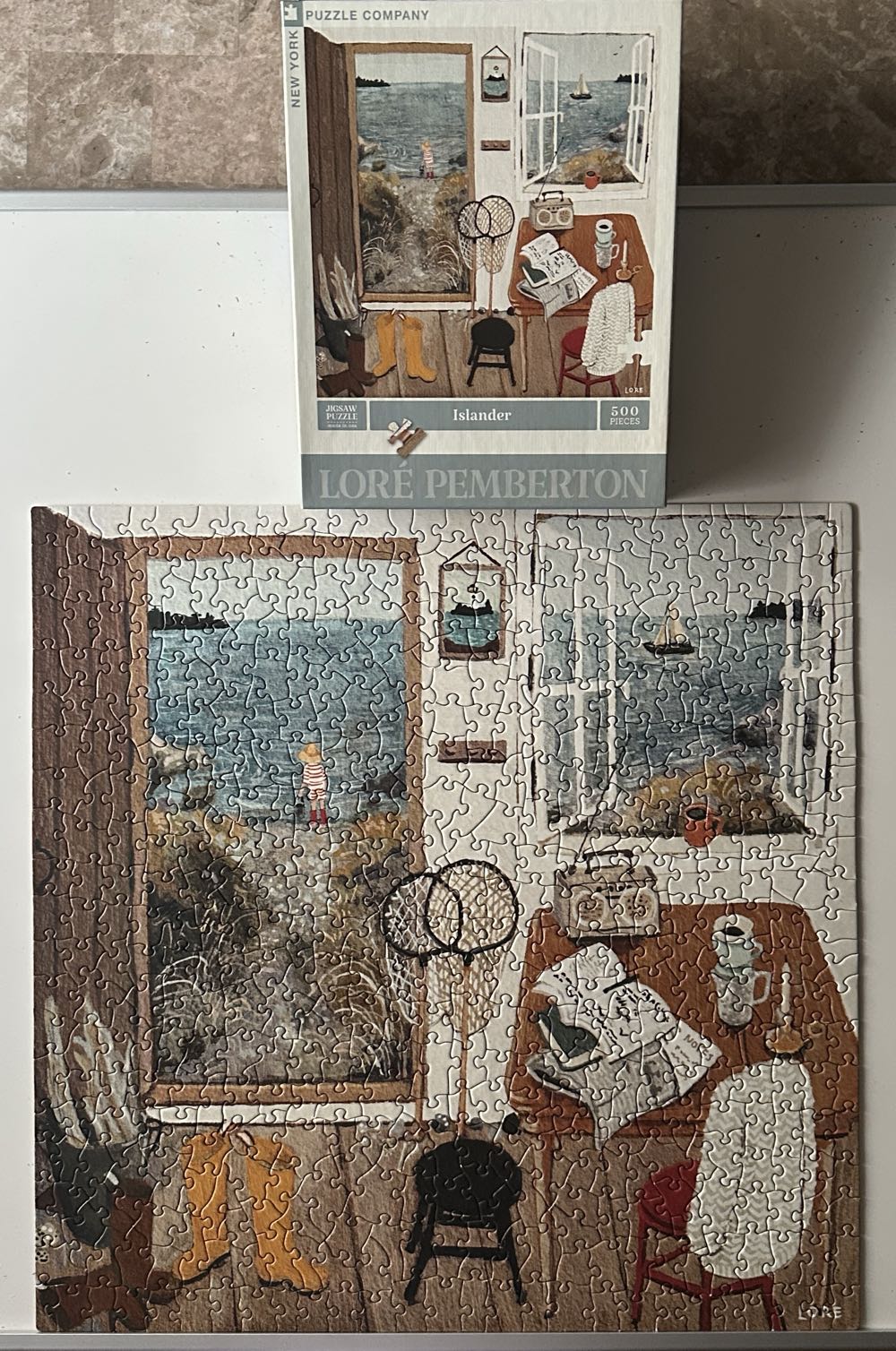 Islander - New York Puzzle Company puzzle collectible [Barcode 840291700933] - Main Image 2