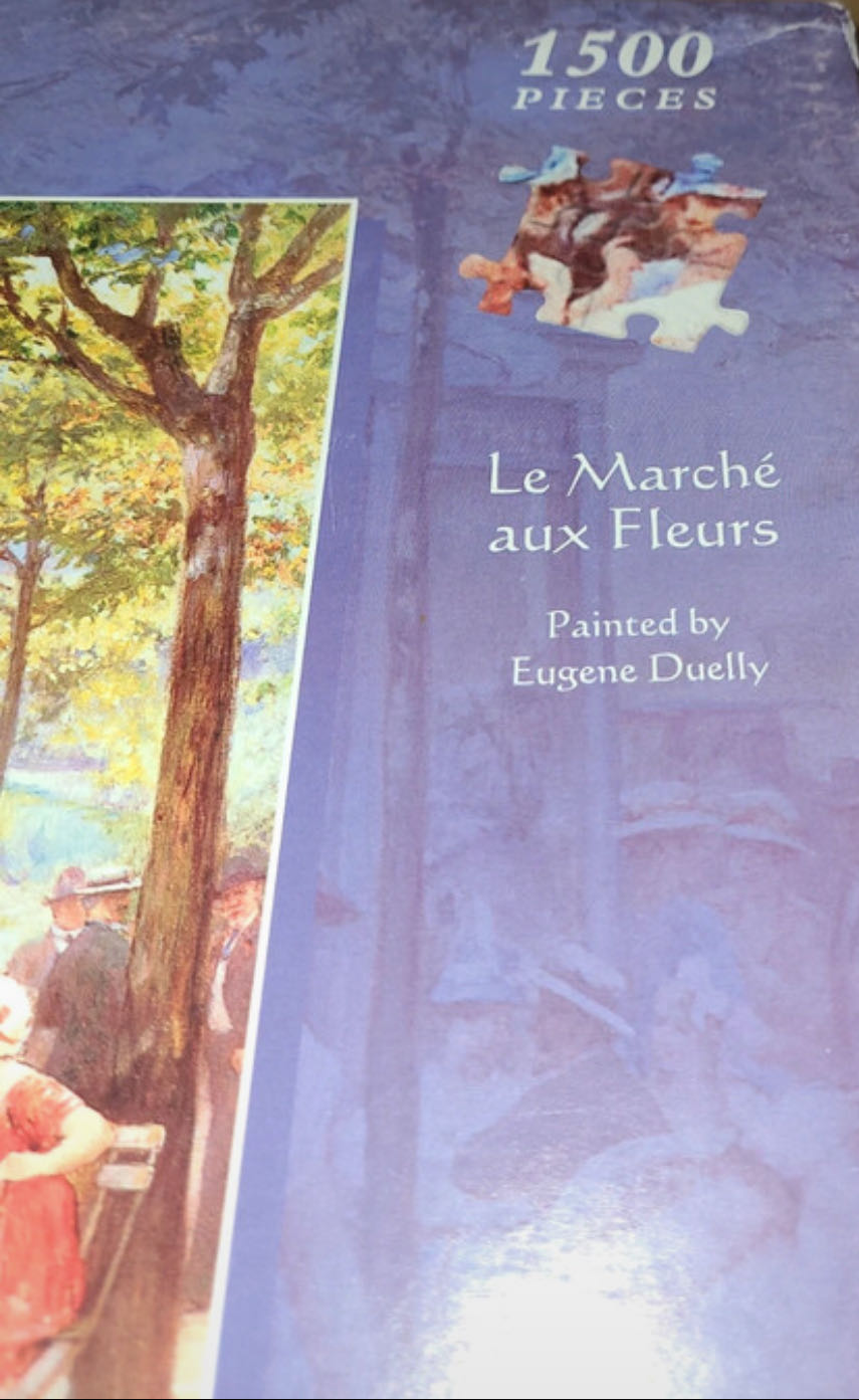 Le Marché Aux Fleurs / Flower Market NNK NMOL - Falcon de luxe puzzle collectible - Main Image 3