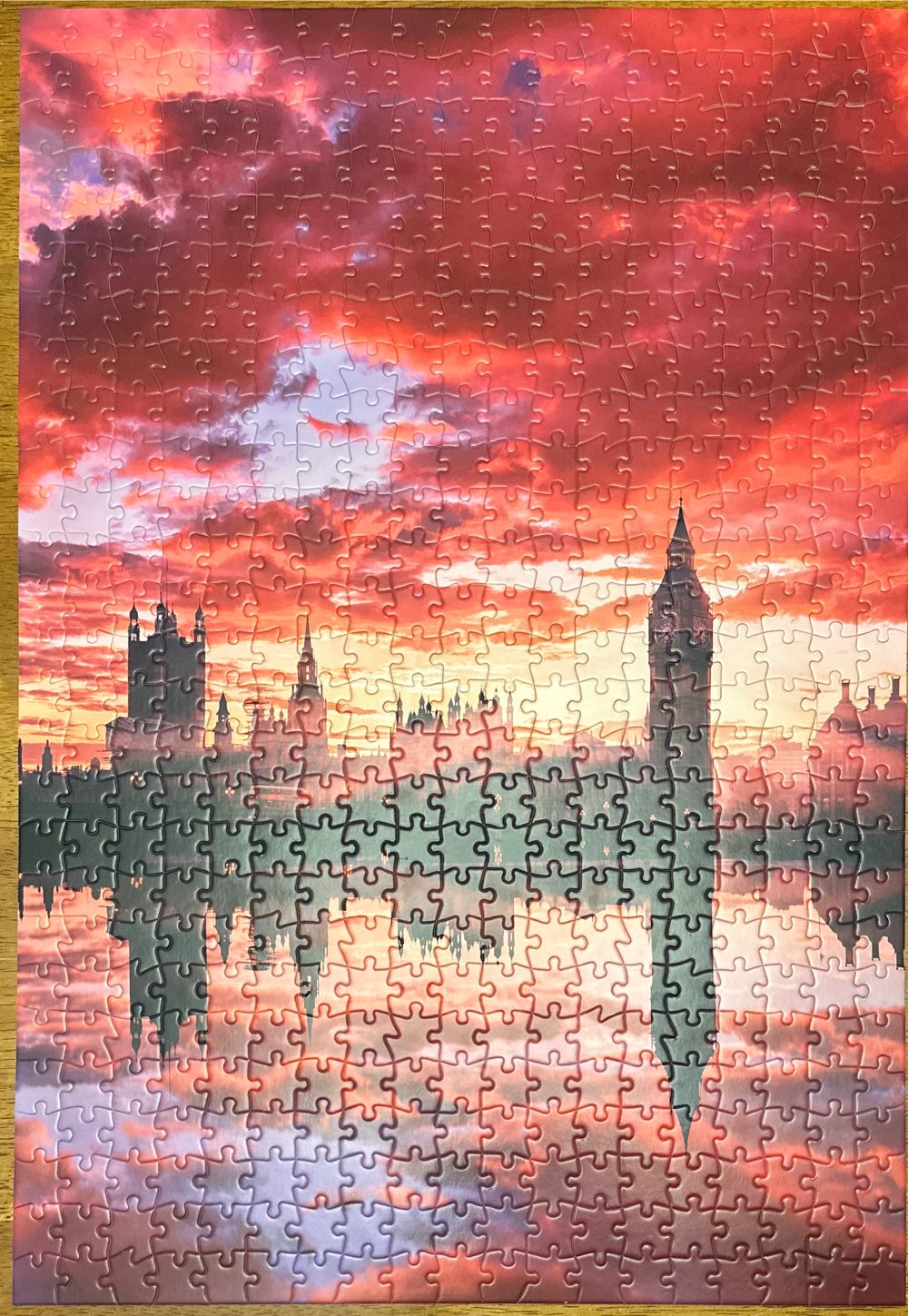 Big Ben London Sunset - Buffalo Games puzzle collectible [Barcode 079346555017] - Main Image 2