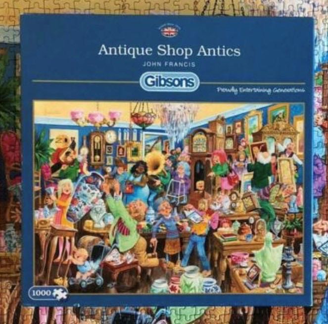 Antique Shop Antics - Gibsons puzzle collectible [Barcode 5012269061307] - Main Image 4