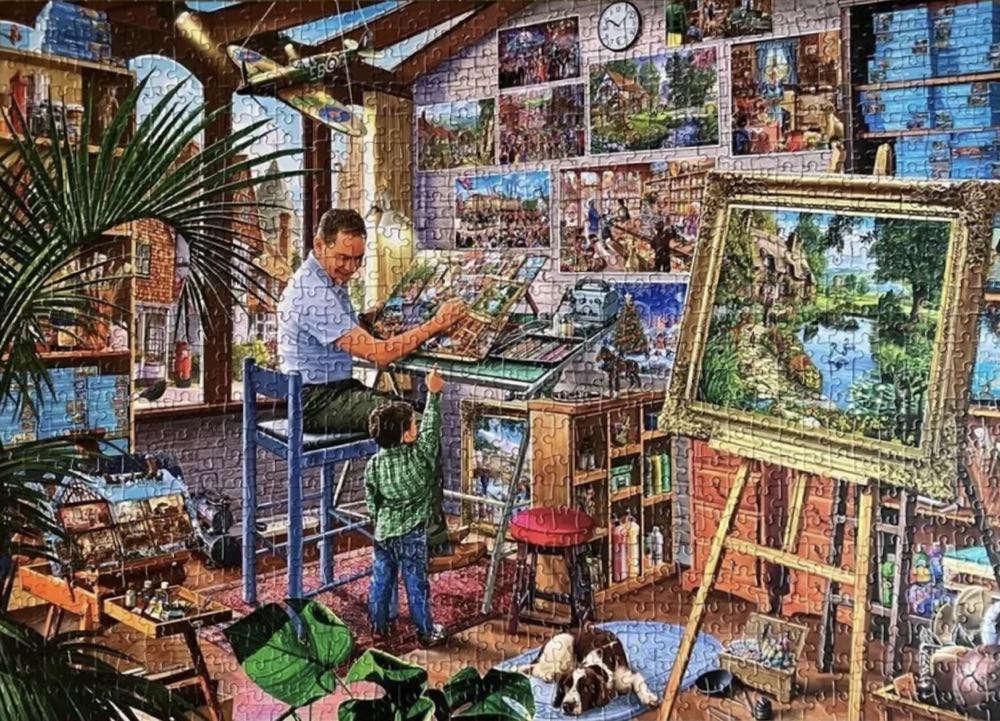 A Work Of Art - Gibsons puzzle collectible [Barcode 8723120626630] - Main Image 3