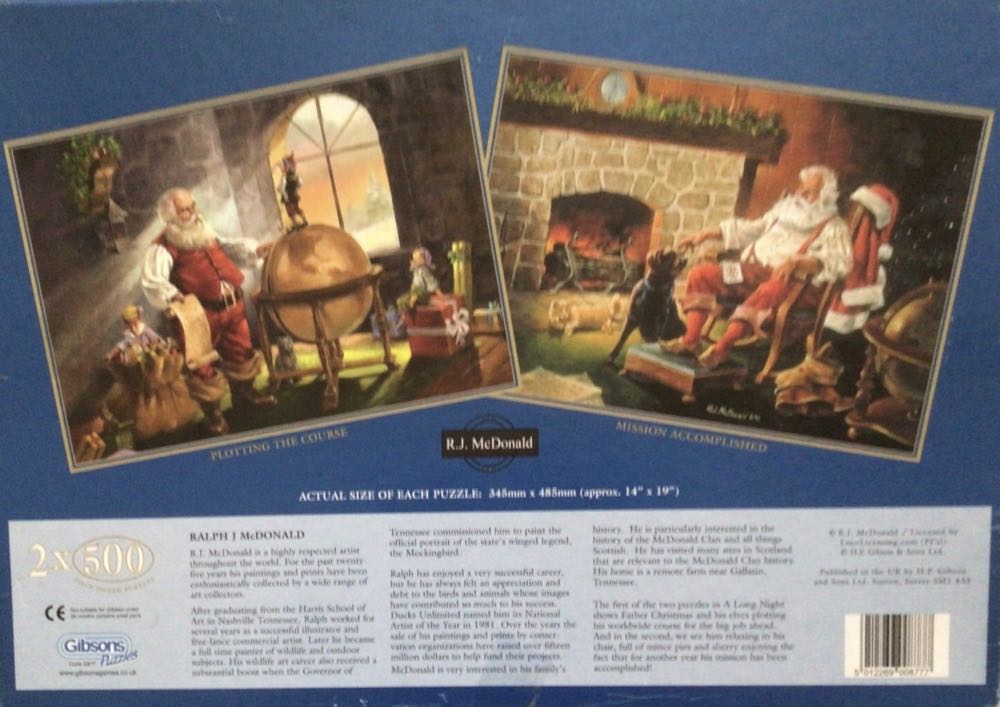 A Long Night (Alleen RB) - Gibsons puzzle collectible [Barcode 5012269008777] - Main Image 4