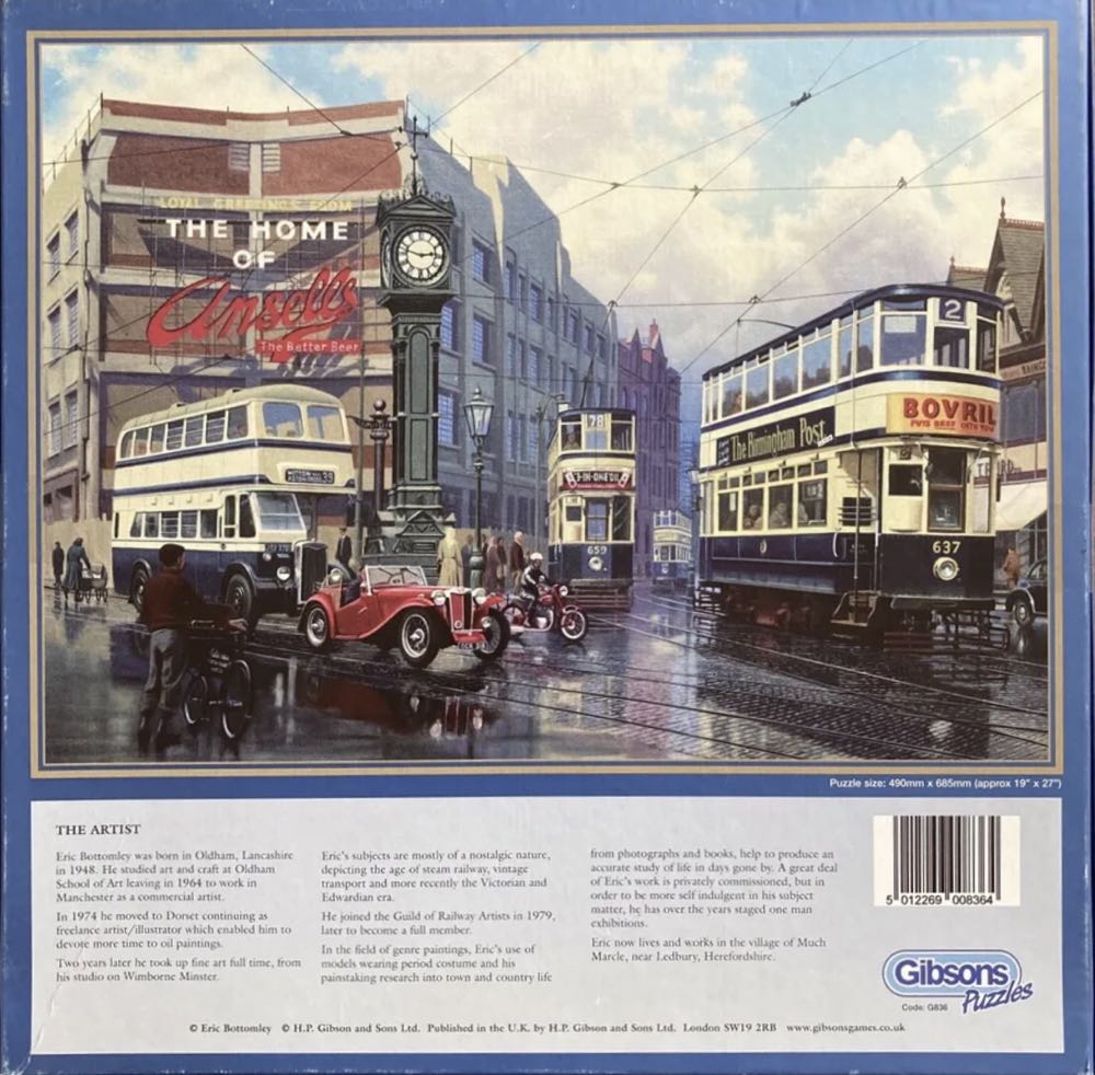 Aston Cross - Gibsons puzzle collectible [Barcode 5012269008364] - Main Image 3