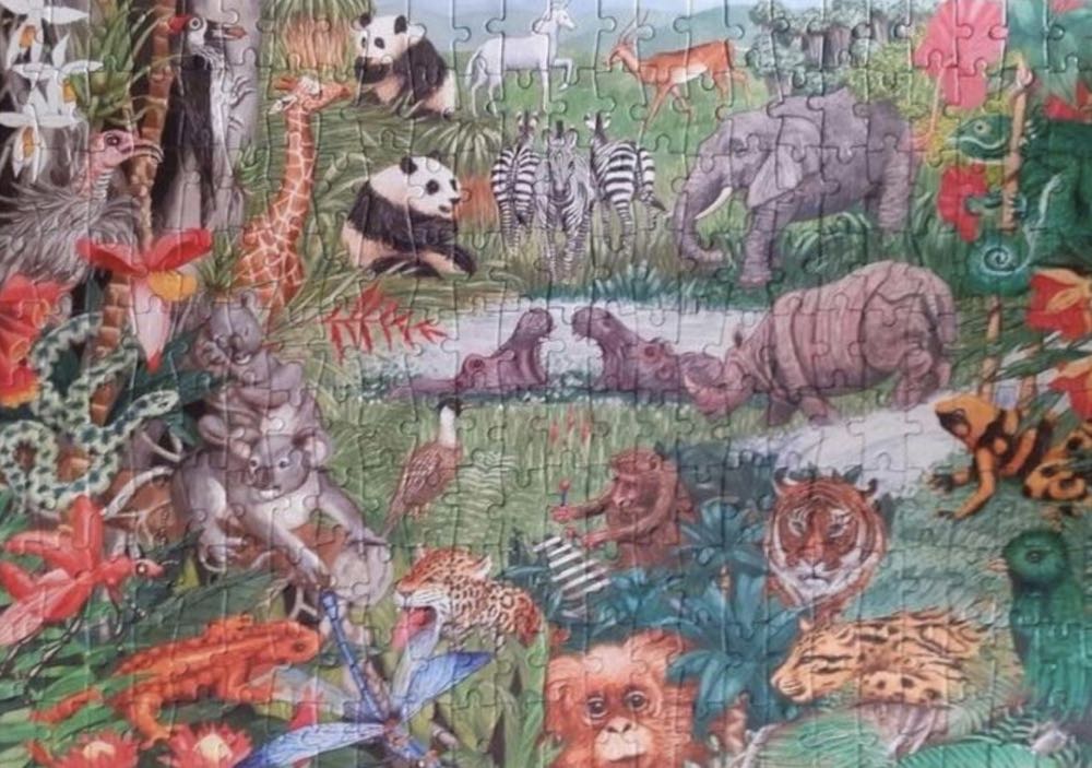 Alphabet Jungle - Gibsons puzzle collectible [Barcode 5012269021134] - Main Image 3