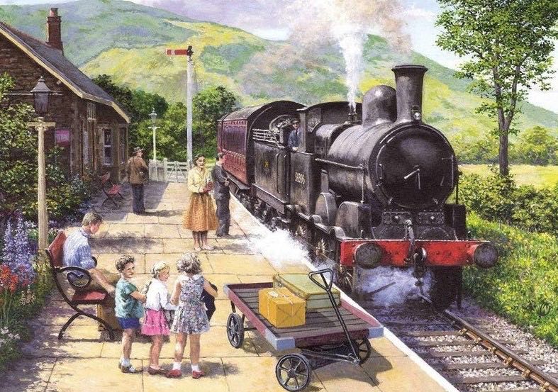 All Aboard To Keswick - Gibsons puzzle collectible [Barcode 5012269062724] - Main Image 2