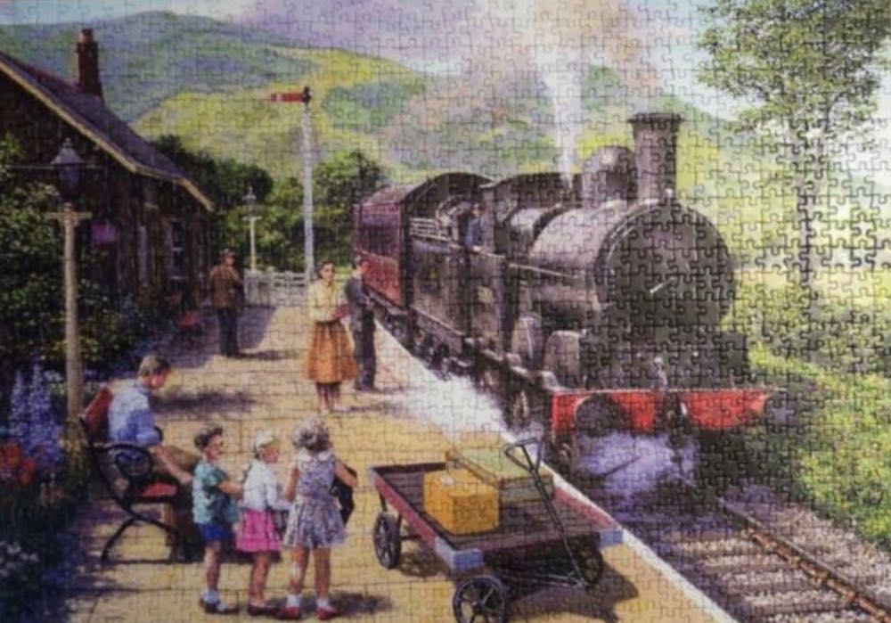 All Aboard To Keswick - Gibsons puzzle collectible [Barcode 5012269062724] - Main Image 3