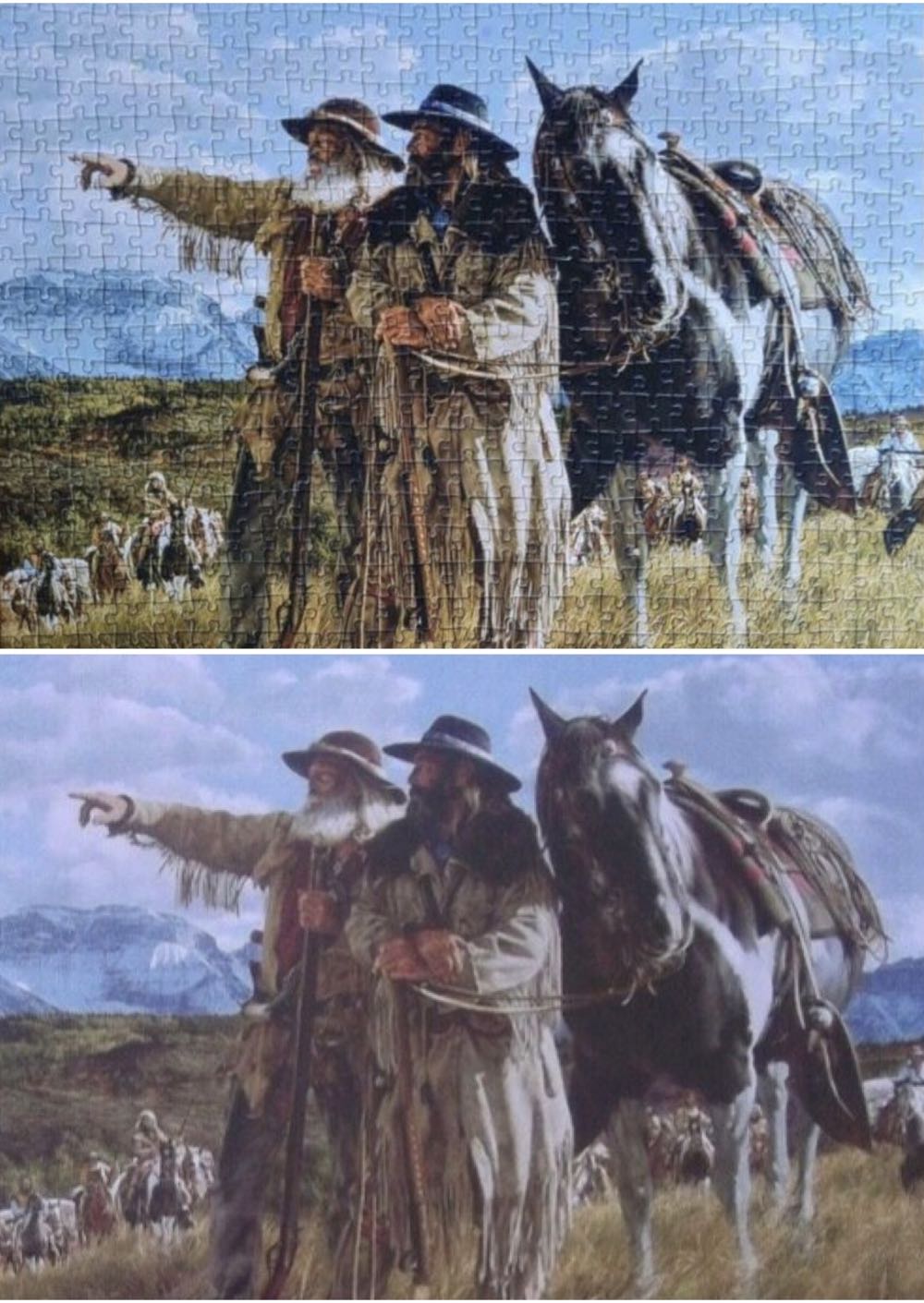 Above The Plains - Gibsons puzzle collectible [Barcode 5012269008739] - Main Image 3