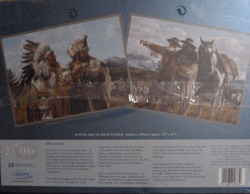 Above The Plains - Gibsons puzzle collectible [Barcode 5012269008739] - Main Image 4