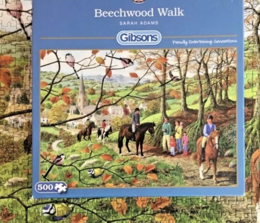 Beechwood Walk - Gibsons puzzle collectible [Barcode 5012269031034] - Main Image 4