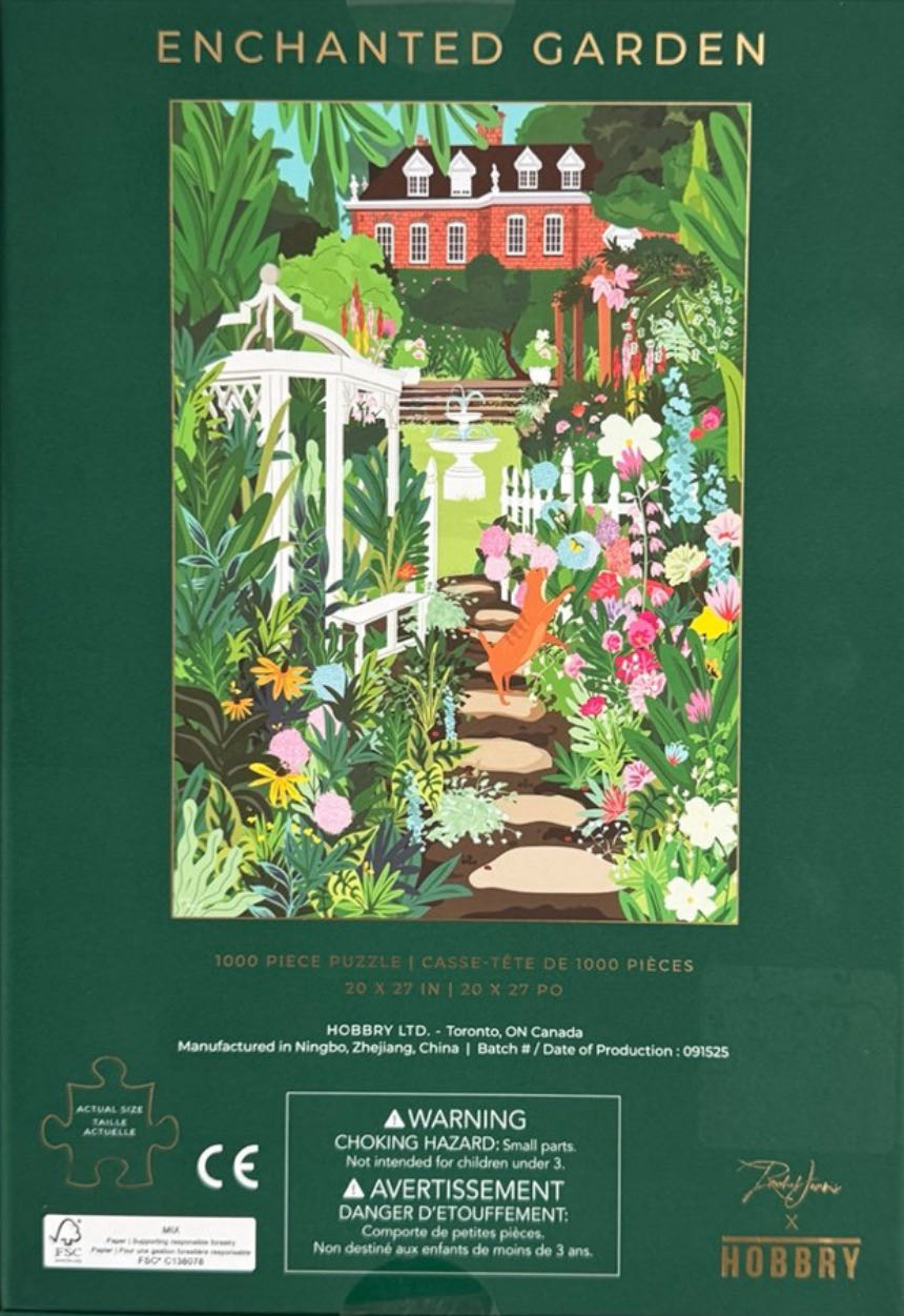 Enchanted garden - Indigo x Hobbry puzzle collectible [Barcode 686010672859] - Main Image 2