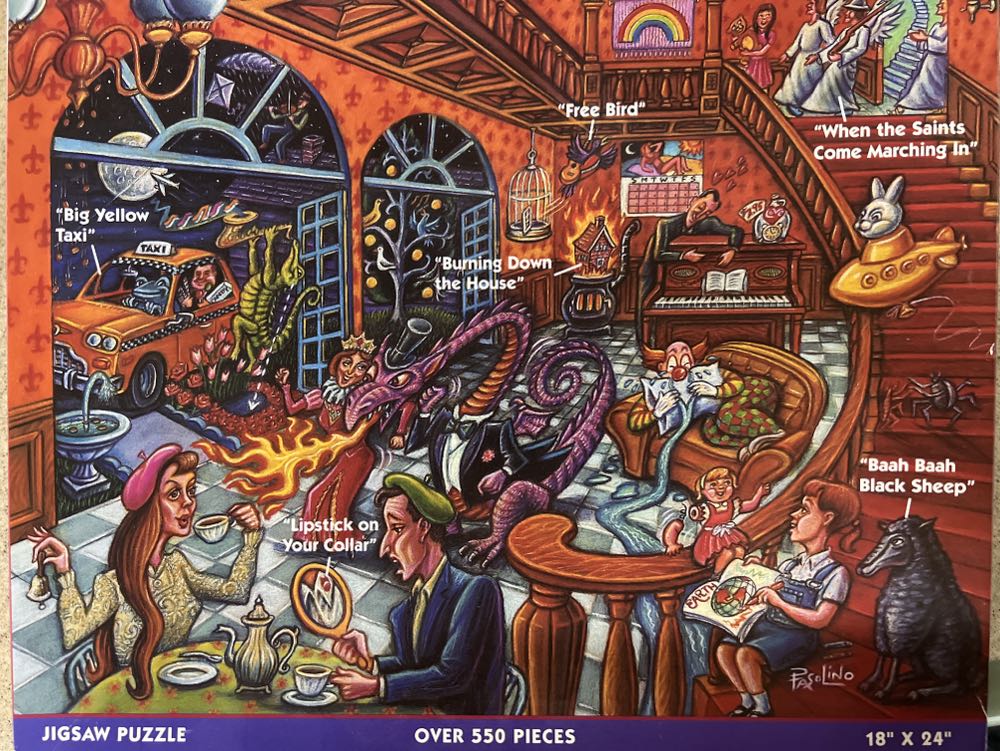 Face The Music 🆕🚪 - Great American puzzle collectible [Barcode 010563097447] - Main Image 3