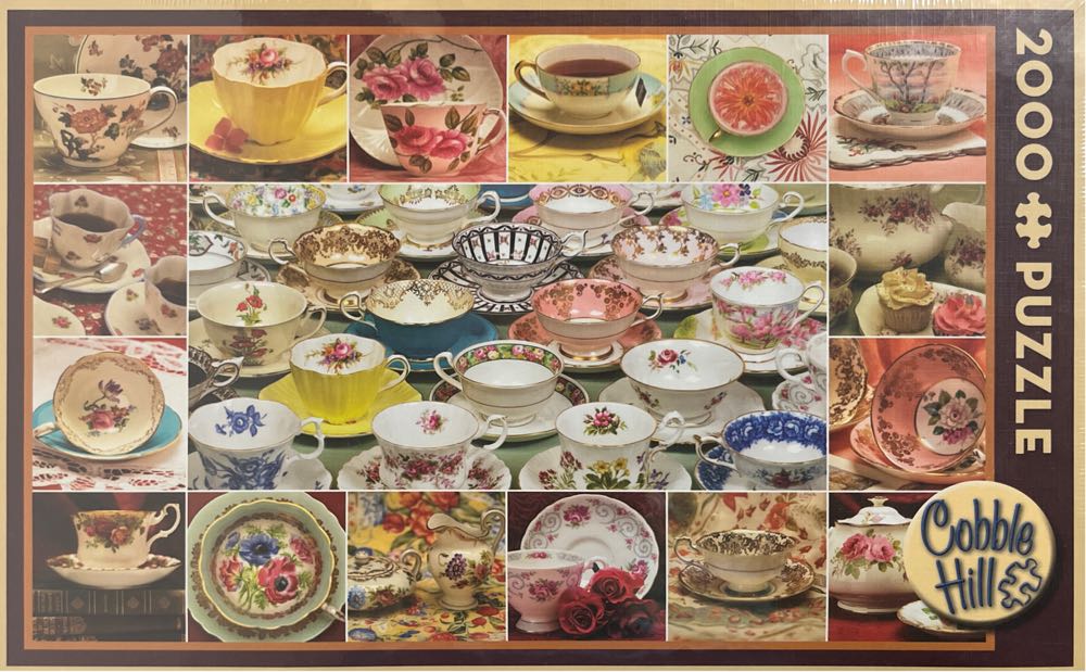 Teacup Collection - Cobble Hill puzzle collectible [Barcode 625012507066] - Main Image 1