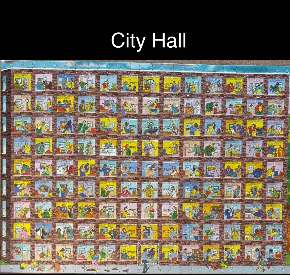 City Hall ✅🚪📸 - Talking Jigsaw Puzzle puzzle collectible [Barcode 079346003051] - Main Image 2