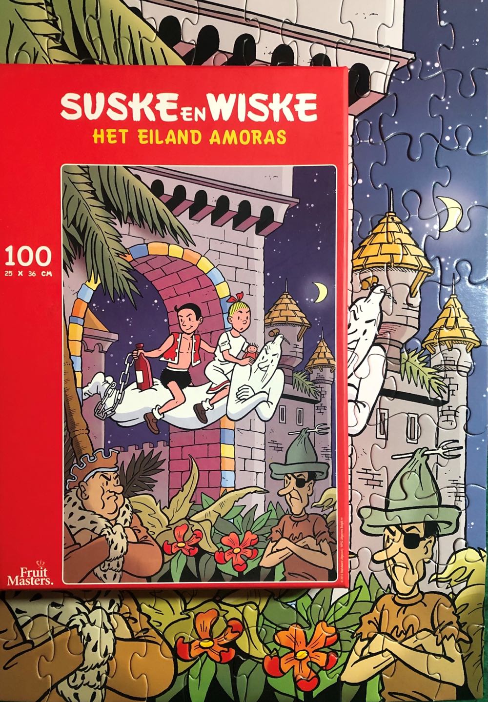 Het Eiland Amoras Suske En Wiske - Fruitmasters puzzle collectible - Main Image 4