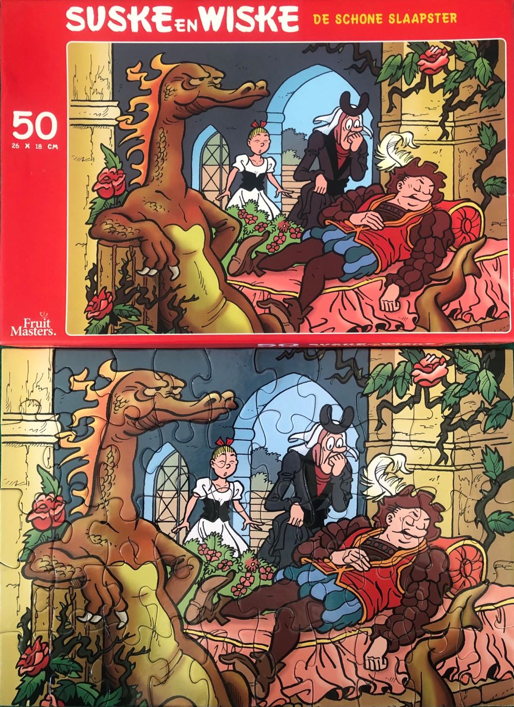 De Schone Slaapster Suske En Wiske - Fruitmasters puzzle collectible - Main Image 4