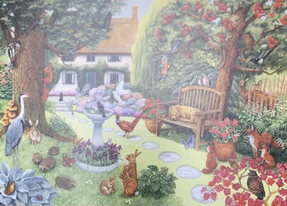 English Country Garden NMOL - Falcon de luxe puzzle collectible - Main Image 2