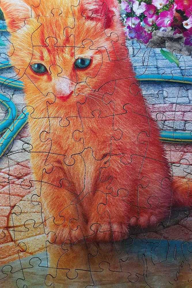 Kittens Reflections - Wentworth Wooden Puzzles puzzle collectible [Barcode 6050265381622] - Main Image 3