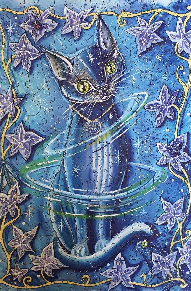 The Witch’s Cat - Wentworth Wooden Puzzles puzzle collectible [Barcode 6050265380816] - Main Image 2