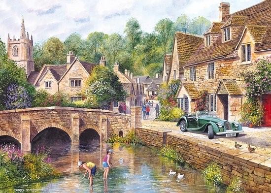 Castle Combe - Gibsons puzzle collectible [Barcode 8723120607066] - Main Image 2