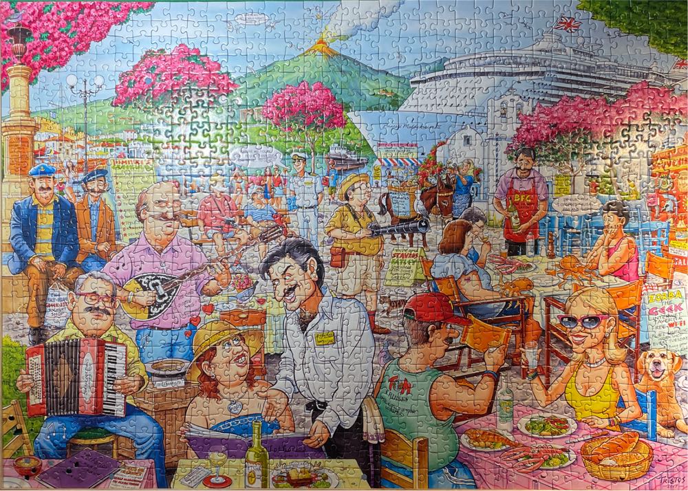 The Cruise Ship - Ravensburger puzzle collectible [Barcode 4005556198207] - Main Image 2