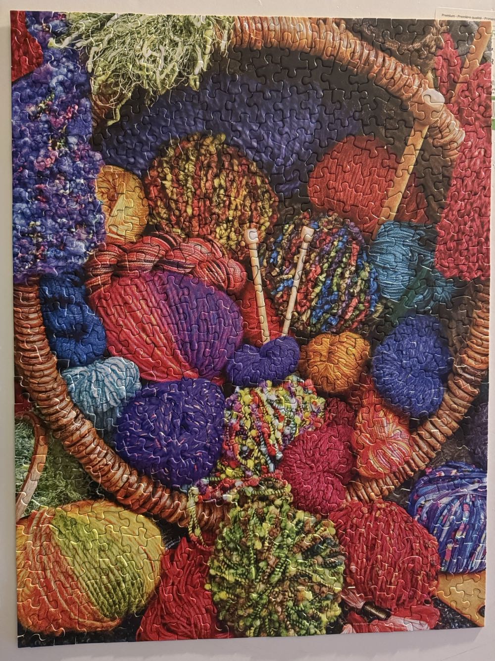 Yarn Cornucopia  - Springbok puzzle collectible [Barcode 091683016396] - Main Image 2