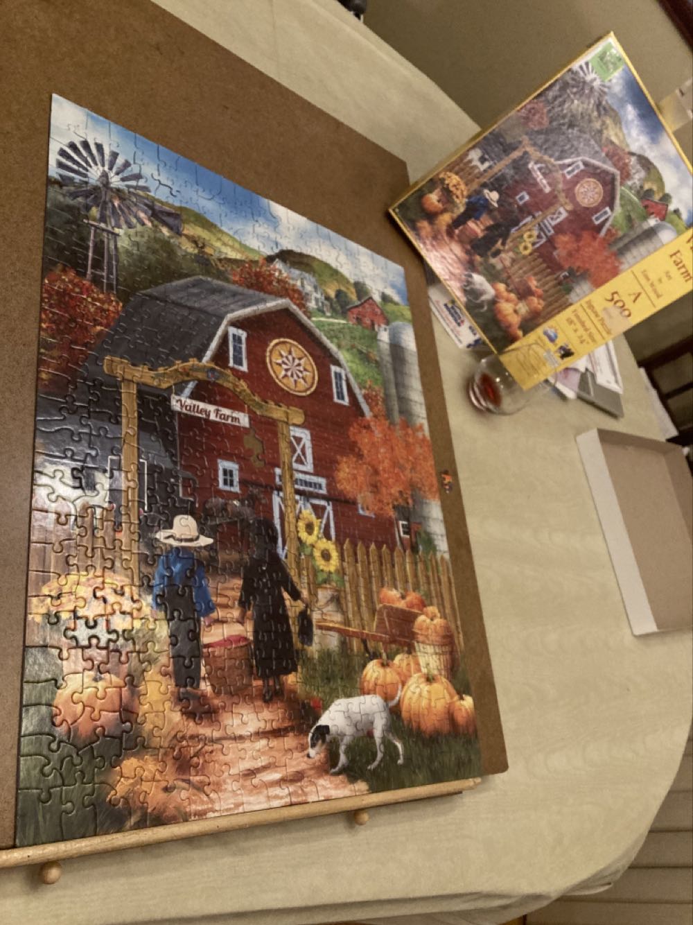 Valley Farm Annie H  - SunsOut puzzle collectible [Barcode 796780287556] - Main Image 2