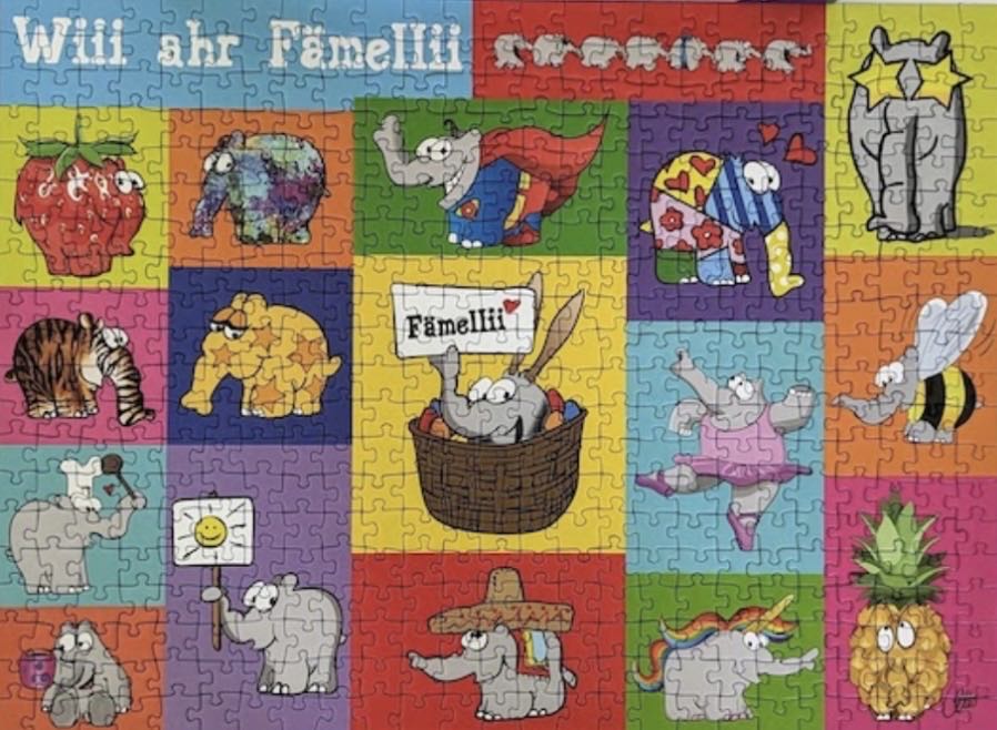 Ottifanten Family - Ravensburger puzzle collectible [Barcode 4005556900350] - Main Image 3
