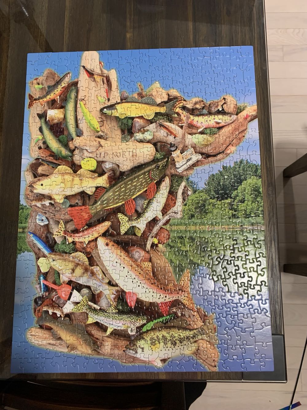 Minnesota Nice Up North- GONE - Puzzles That Rock puzzle collectible [Barcode 799475318474] - Main Image 2