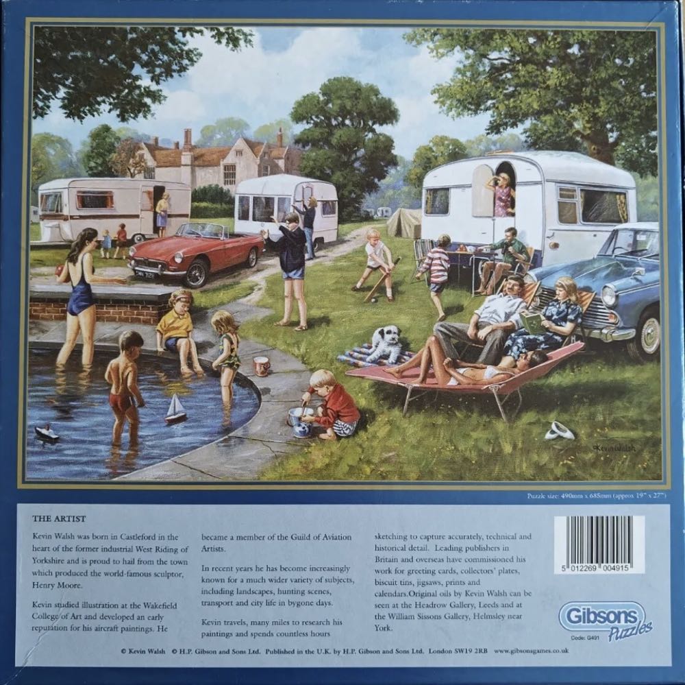 Caravan Holidays - Gibsons puzzle collectible [Barcode 5012269004915] - Main Image 4