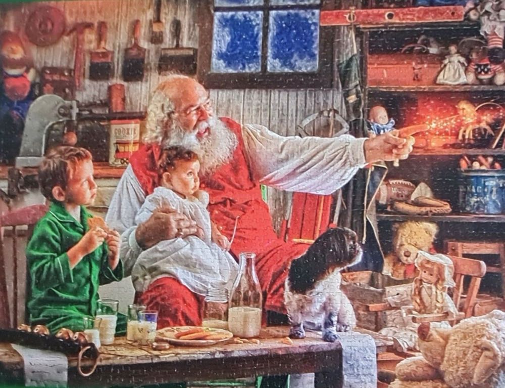 Calling The Sleigh - Gibsons puzzle collectible [Barcode 5012269061468] - Main Image 3