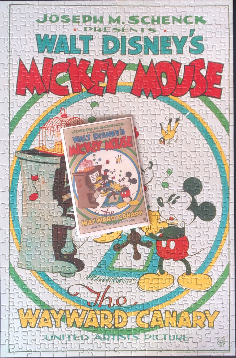 Wayward Canary Mickey Mouse 🟦 - Jigsaw Puzzles puzzle collectible - Main Image 4