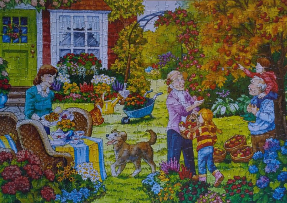 Apple Picking (Elly Locatie?) - Gibsons puzzle collectible [Barcode 5012269030273] - Main Image 3