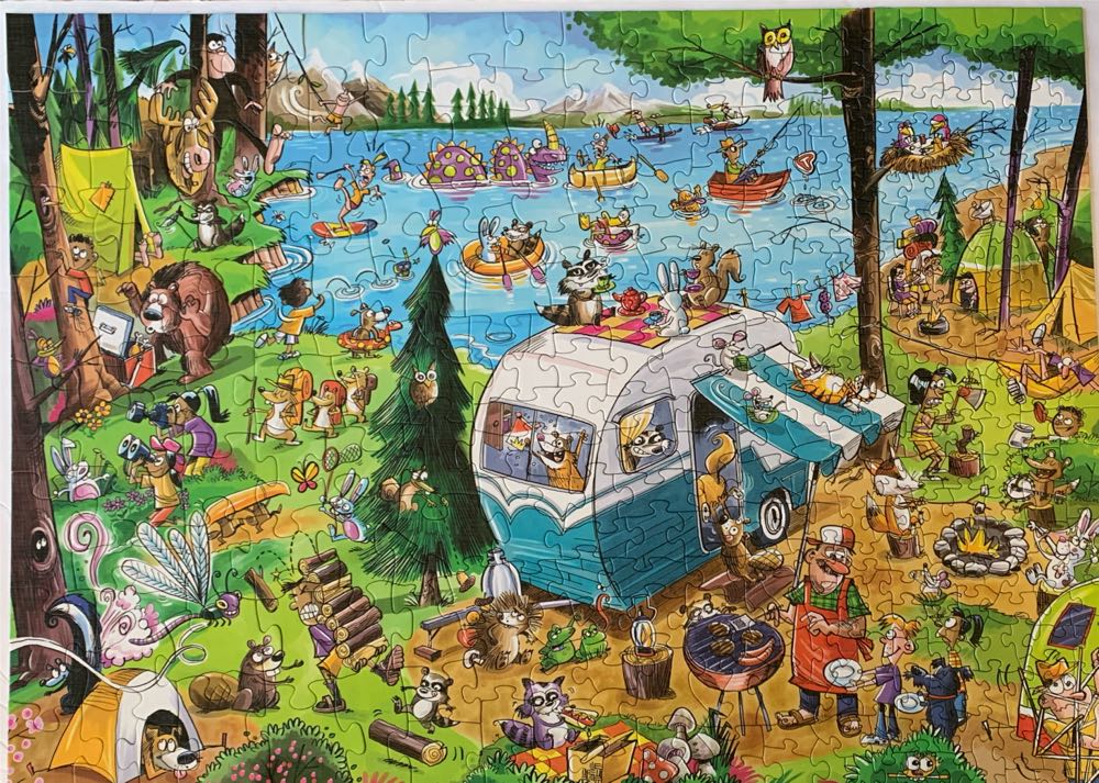 Doodletown : Call of the Wild - Cobble Hill puzzle collectible [Barcode 625012546515] - Main Image 3