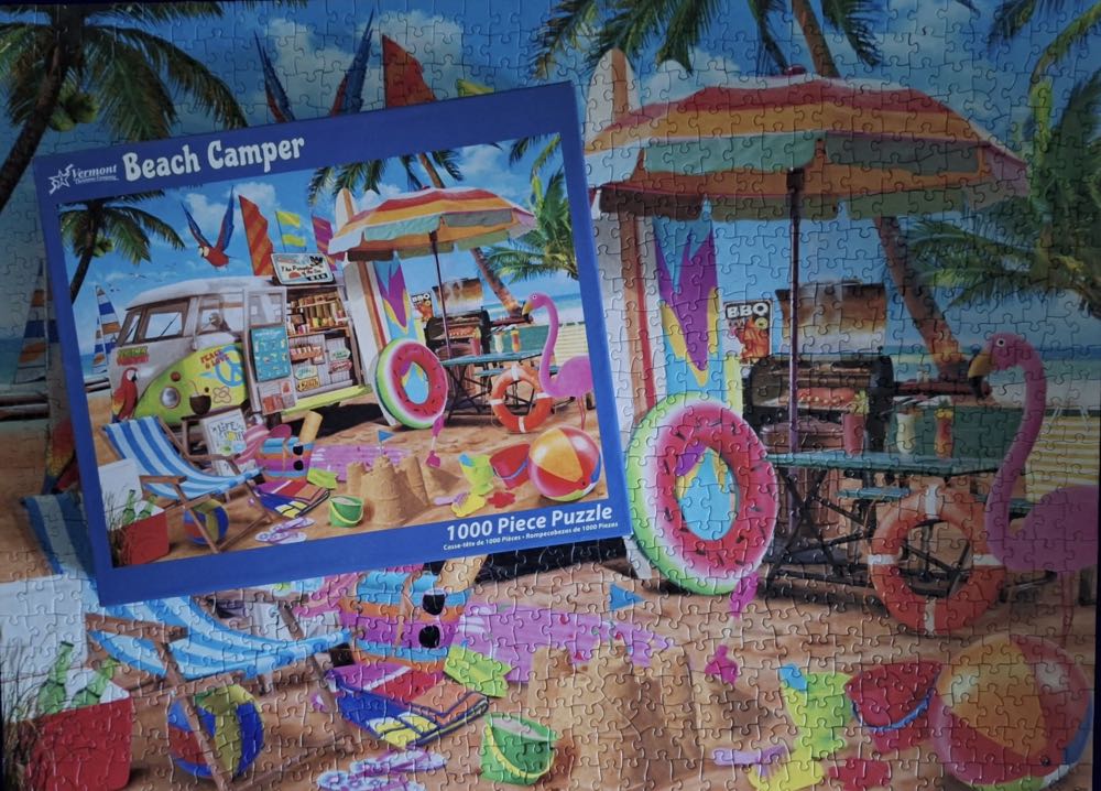 Beach Camper - Vermont Christmas Company puzzle collectible [Barcode 819273024336] - Main Image 4