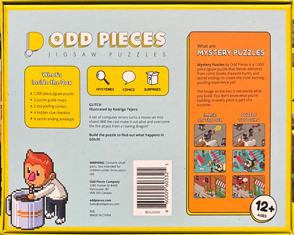 Glitch - Odd Pieces puzzle collectible [Barcode 860009603325] - Main Image 2