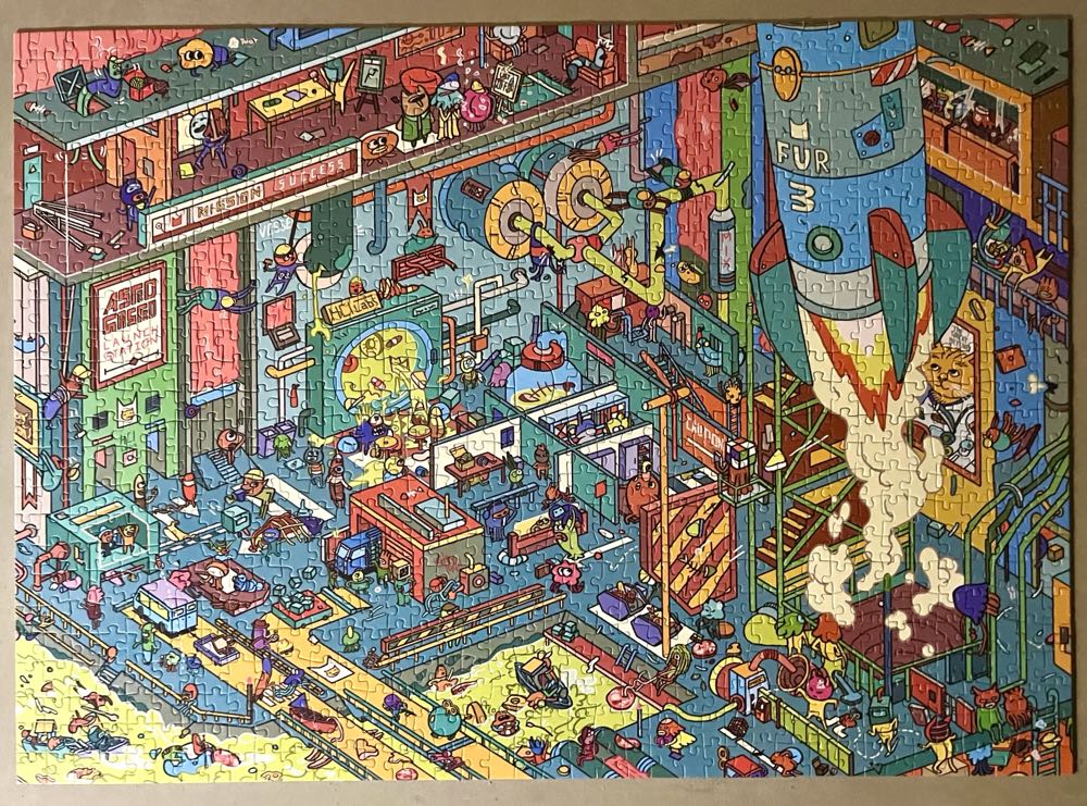 Astro Gastro - Odd Pieces puzzle collectible [Barcode 860009603318] - Main Image 2