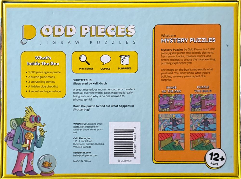 Shutter Bug - Odd Pieces puzzle collectible [Barcode 860009603332] - Main Image 3