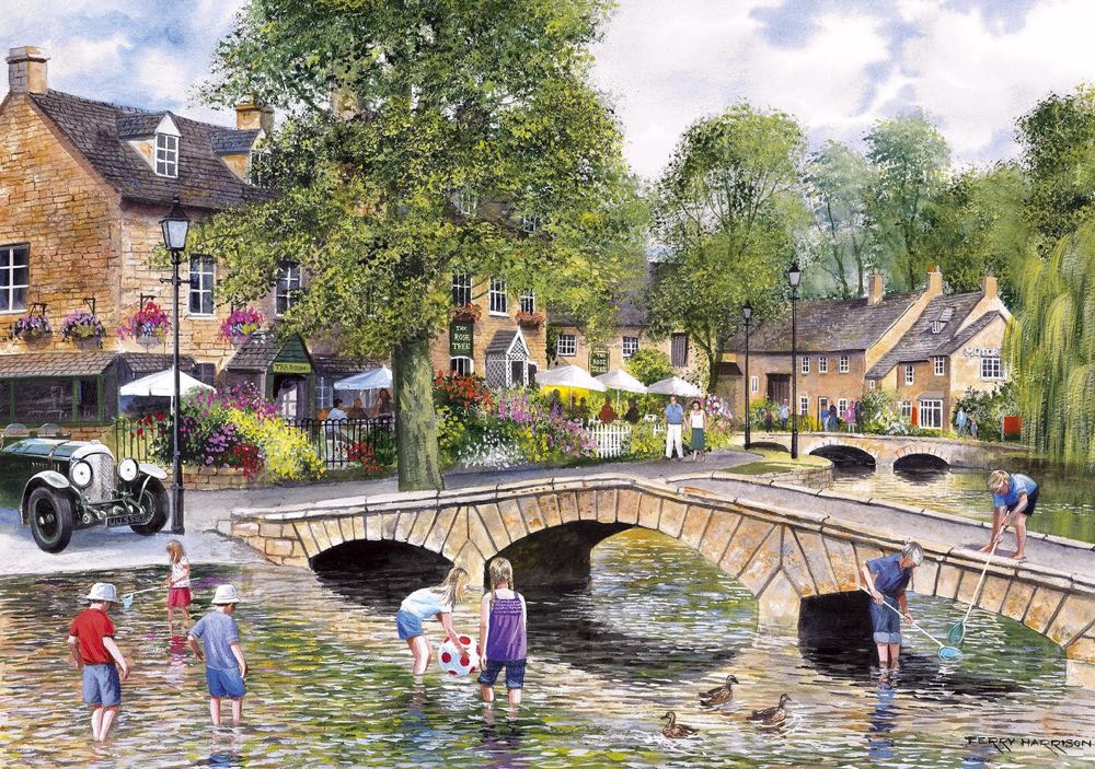 Bourton On The Water 🟦 - Gibsons puzzle collectible [Barcode 5012269026009] - Main Image 2