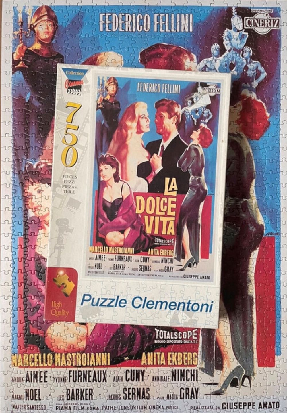 La Dolce Vita - Clementoni puzzle collectible [Barcode 8005125307128] - Main Image 4