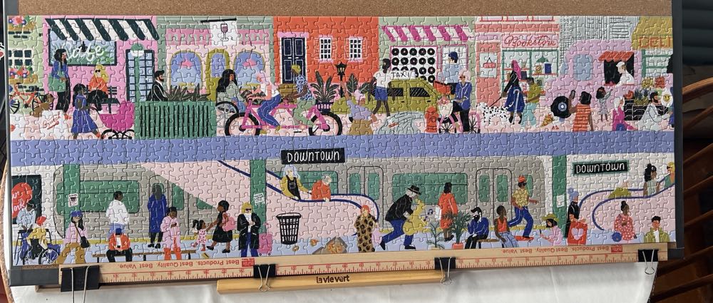 Over & Under - Galison puzzle collectible [Barcode 9780735371965] - Main Image 2